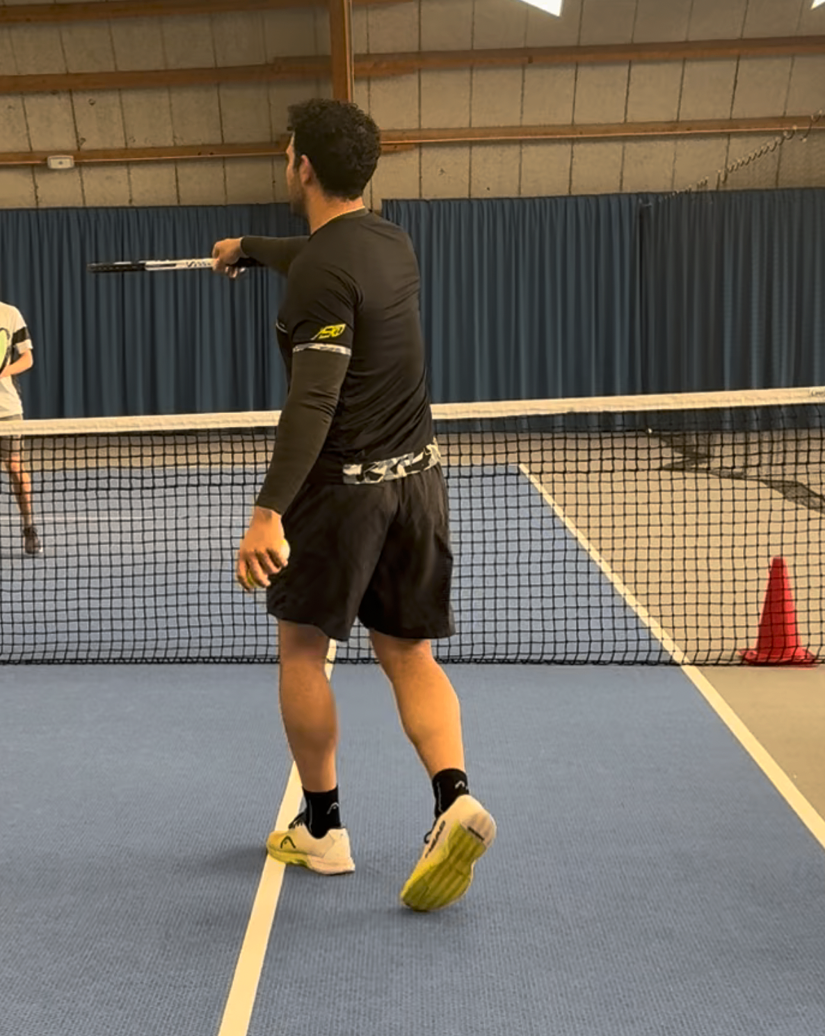 Verdi Poggi im Training auf dem Platz
